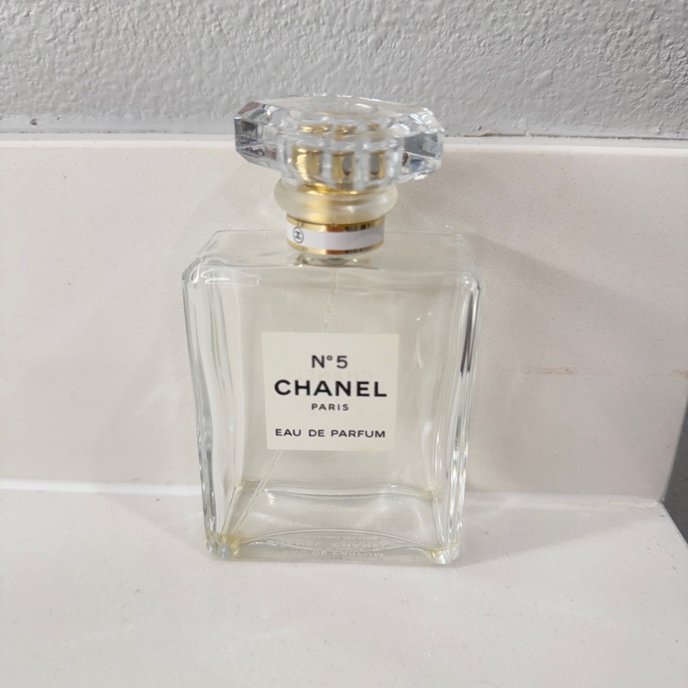 Empty bottles Chanel 3.4fl